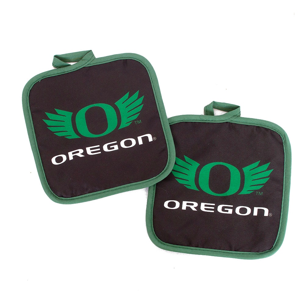 O Wings, Sewing Concepts, Black, Oven Mitt/Pot Holder, Polyester, Home & Auto, 2 pack, 836124